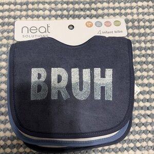 Neat Solutions Blue Infant Bibs